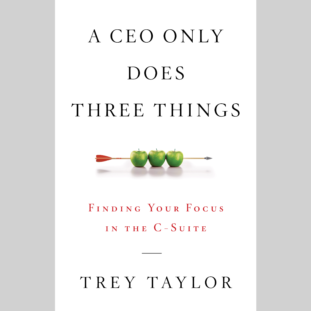 A CEO Only Does Three Things EnglishBookHouse