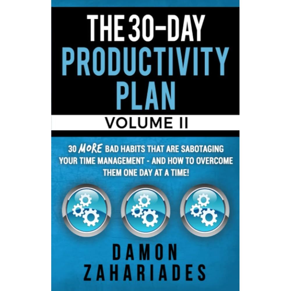 The 30-Day Productivity Plan - VOLUME II EnglishBookHouse