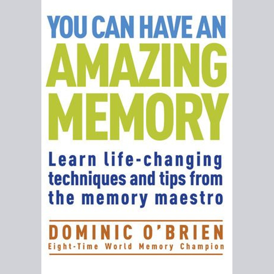 You Can Have an Amazing Memory EnglishBookHouse