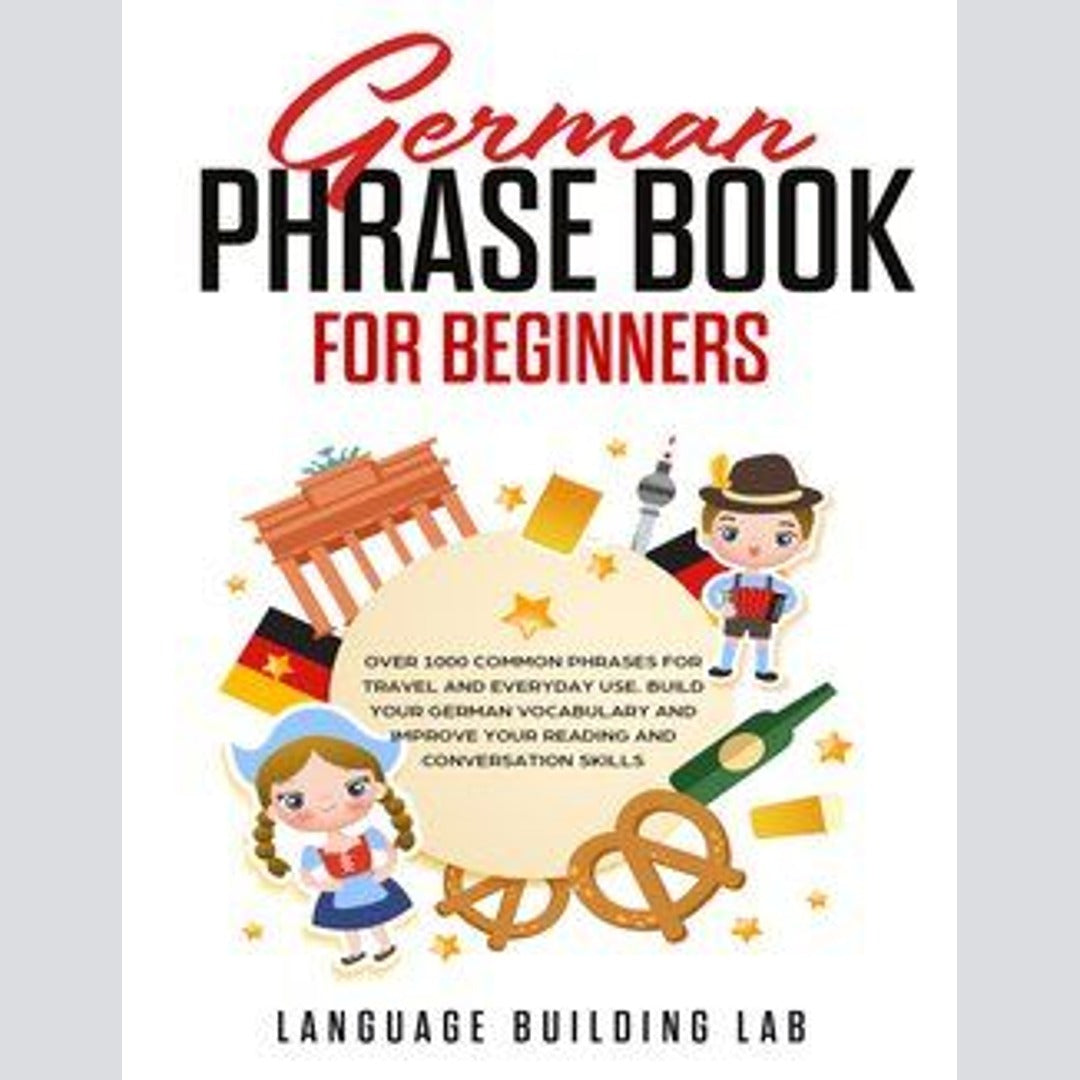 German Phrase Book for Beginners EnglishBookHouse