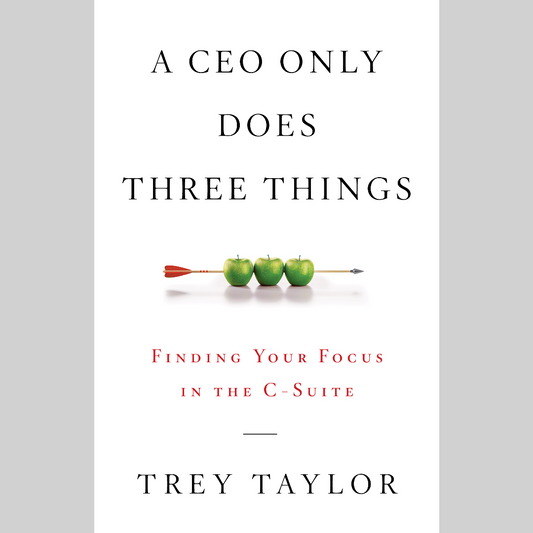 A CEO Only Does Three Things EnglishBookHouse