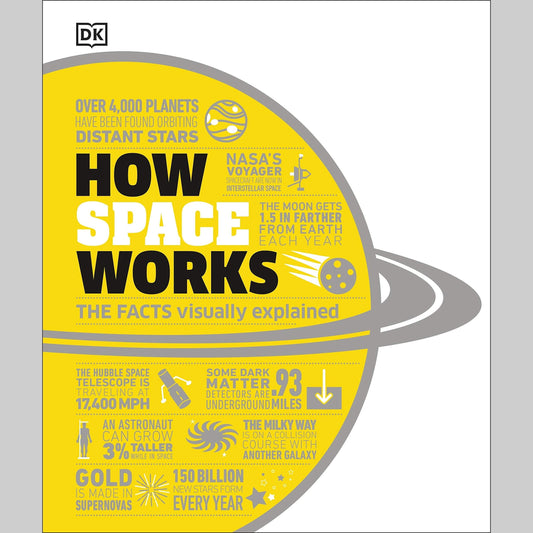 How Space Works: The Facts Visually Explained EnglishBookHouse