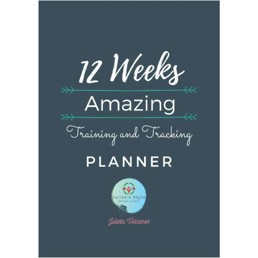 12 Weeks Amazing Training and Tracking Planner EnglishBookHouse