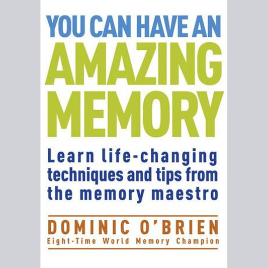 You Can Have an Amazing Memory EnglishBookHouse