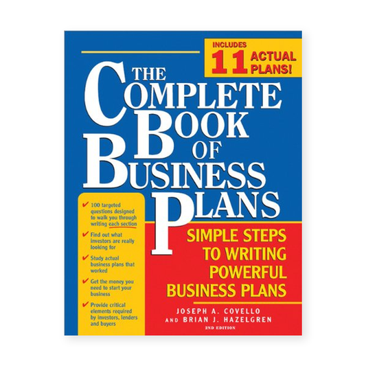 The Complete Book of Business Plans book cover